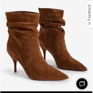 Brand New  cognac express Brian Atwood boots size 7